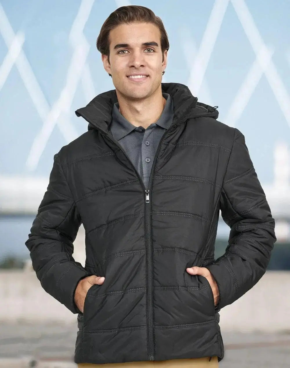 Winning Spirit Unisex Sustainable Seamless Parka Jacket JK58 Metro Workwear.